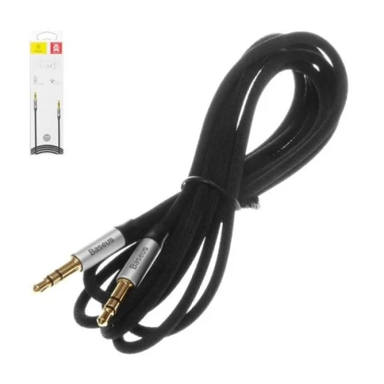 Baseus Yiven Audio Cable（Male to male）M30 1.5m Silver-Black